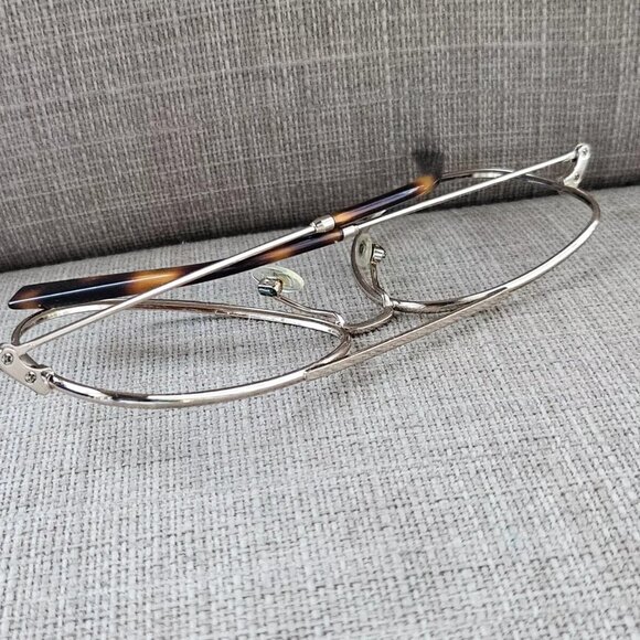 Warby Parker Eyeglasses Frame Gold Tone Glasses RAIDER 58[]14 140 Eyewear Frame - Picture 4 of 12
